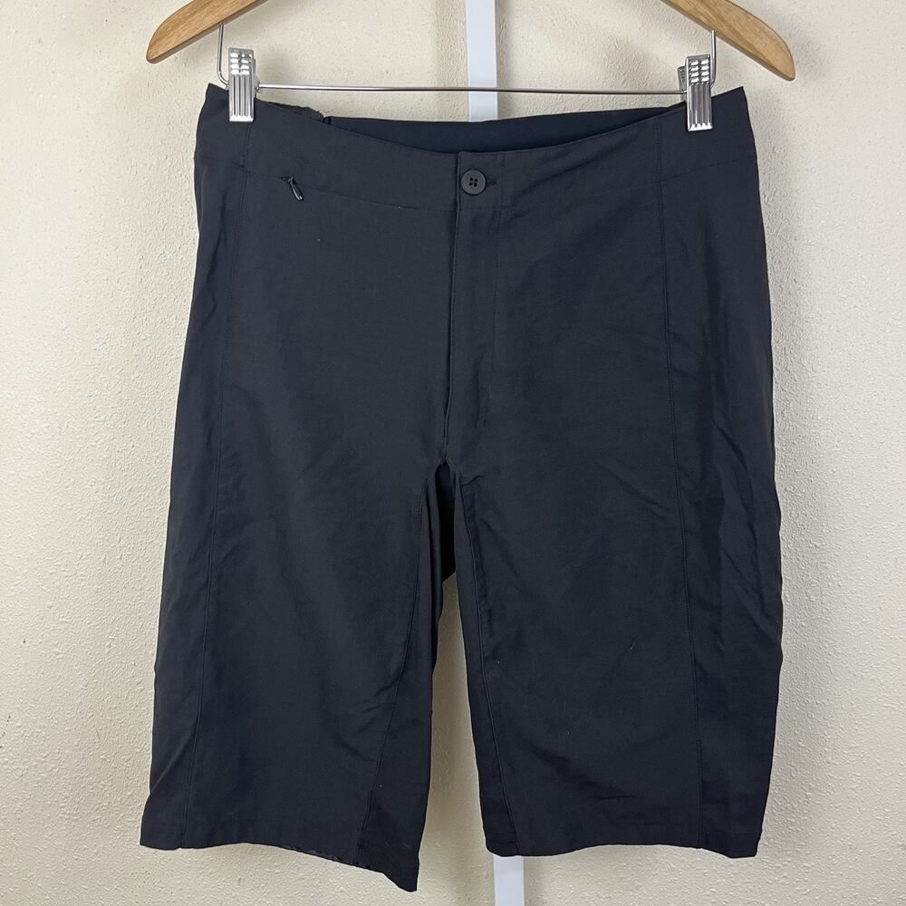 Rapha Women’s Touring Bermuda Bike Shorts Womens Size 30 Black Unpadded
